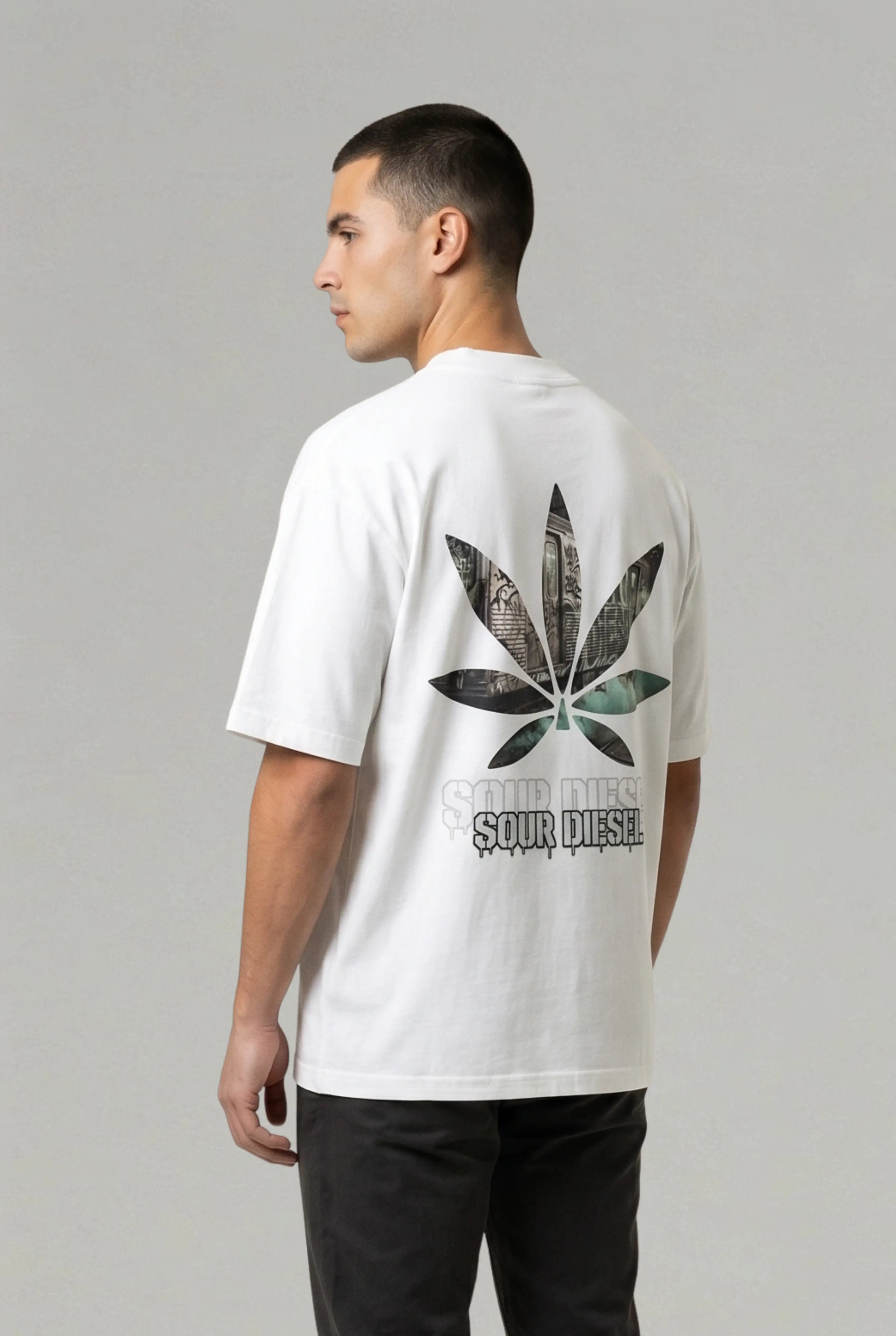 SOUR DIESEL Oversized Unisex Bio T-Shirt