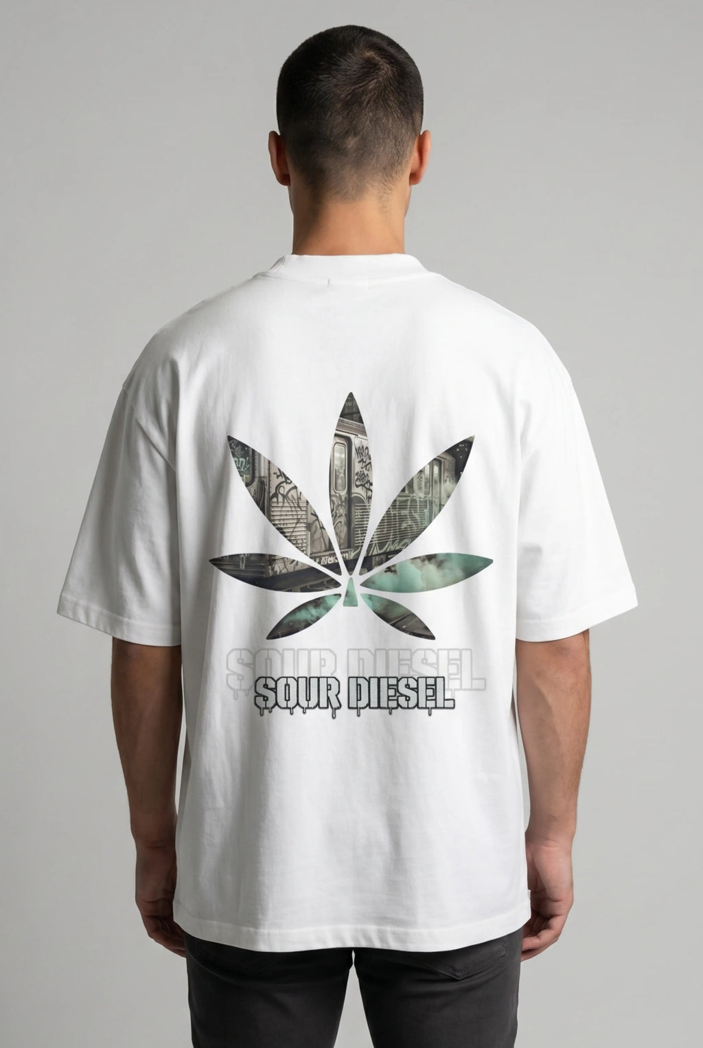 SOUR DIESEL Oversized Unisex Bio T-Shirt