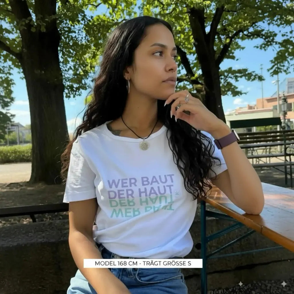 WER BAUT Relaxed Frauen Bio-T-Shirt