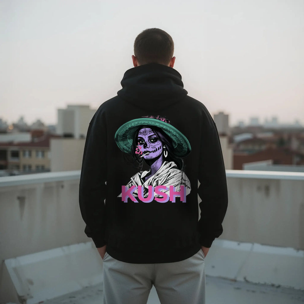 LA CATRINA KUSH Unisex Bio-Kapuzenjacke