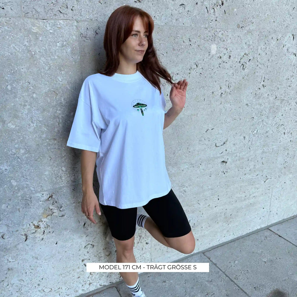 GLOW GARDEN Oversized Unisex Bio T-Shirt