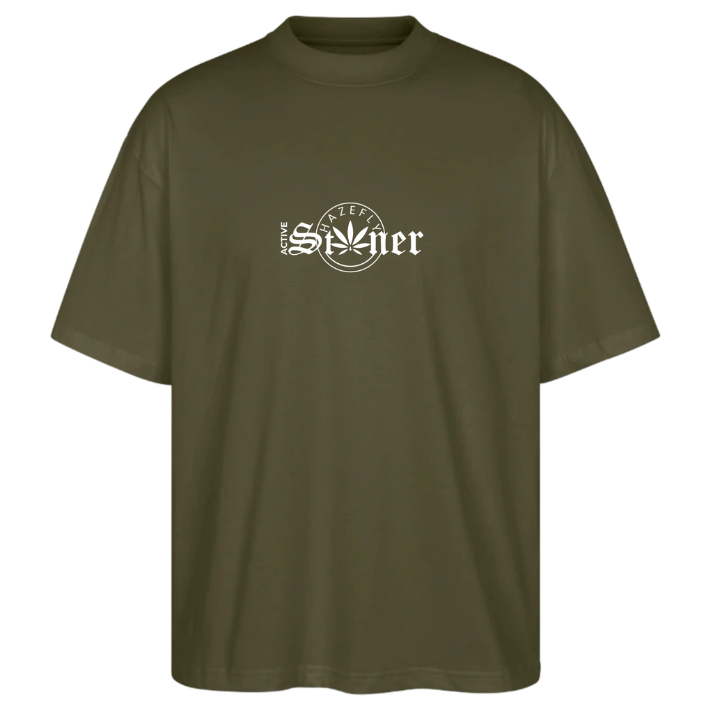 ACTIVE STONER Oversized Unisex Bio T-Shirt