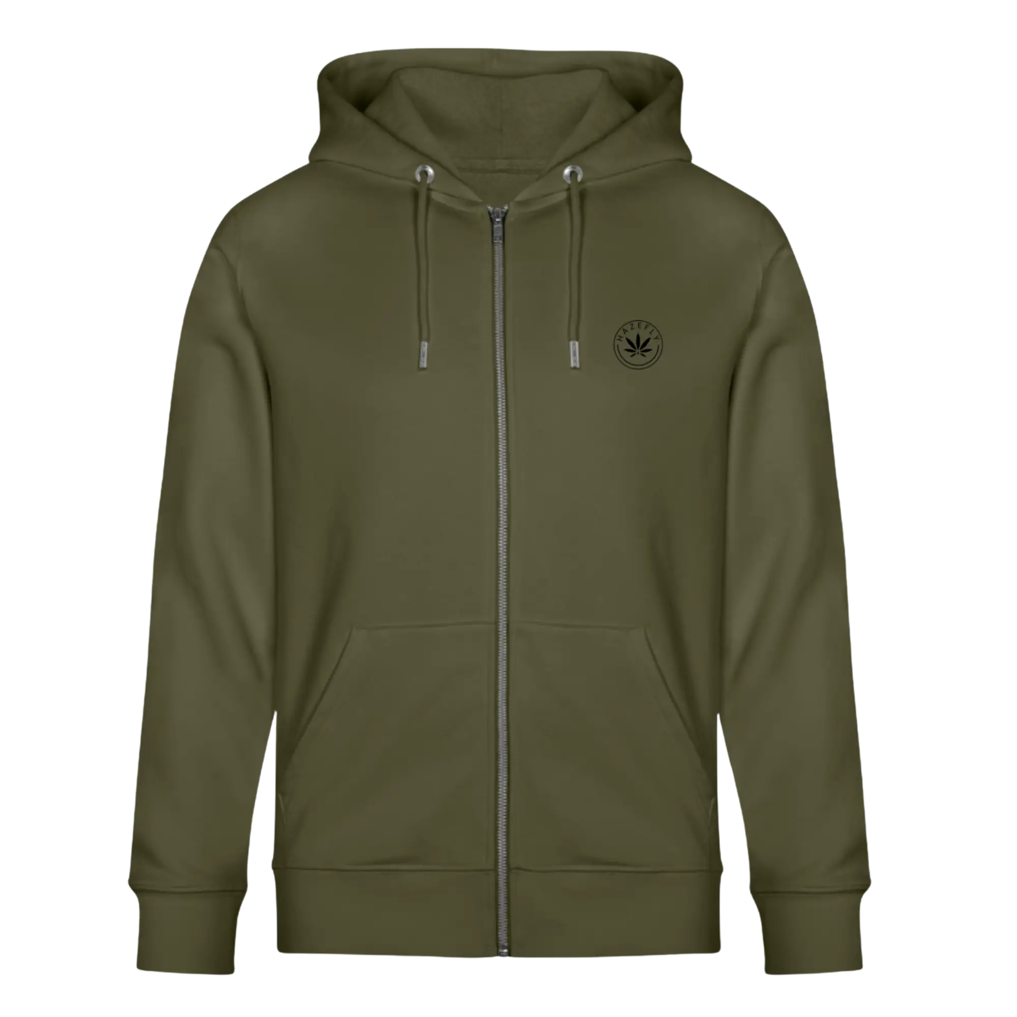 420 SKULL Unisex Bio-Kapuzenjacke