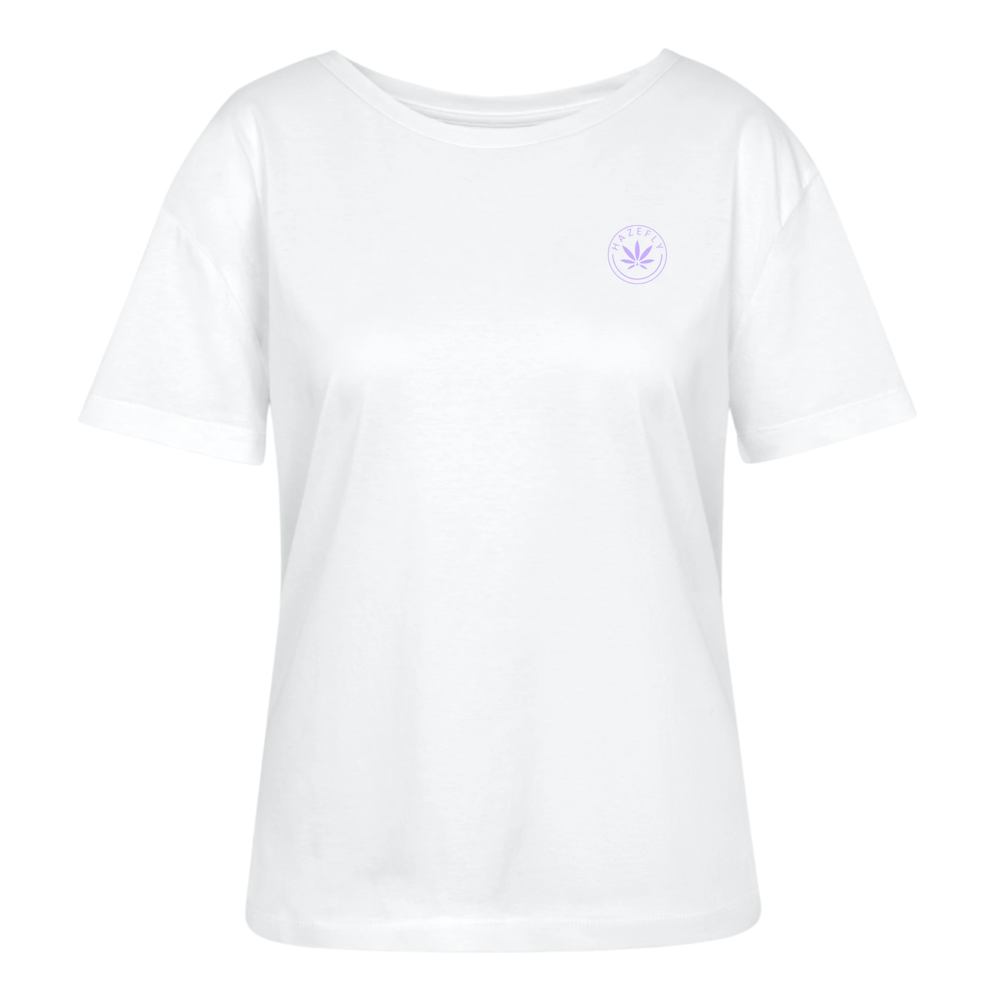 LOGO MAUVE Relaxed Frauen Bio-T-Shirt
