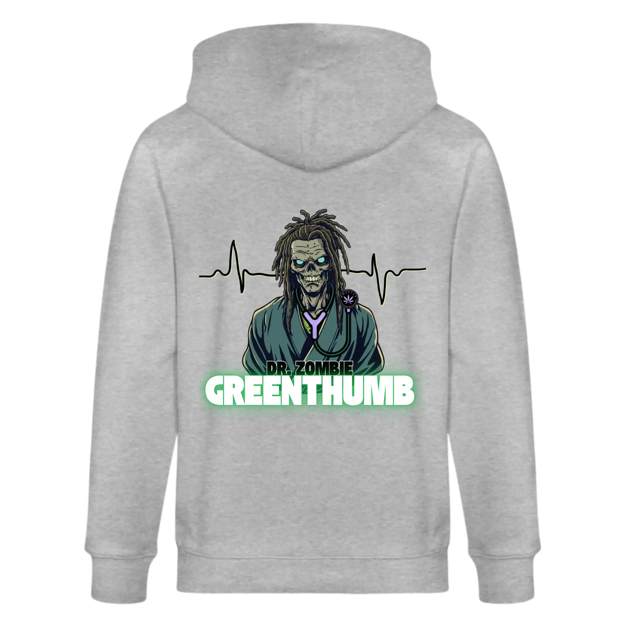 DR. ZOMBIE Unisex Bio-Kapuzenjacke