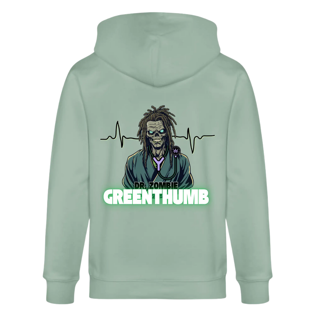 DR. ZOMBIE Unisex Bio-Kapuzenjacke
