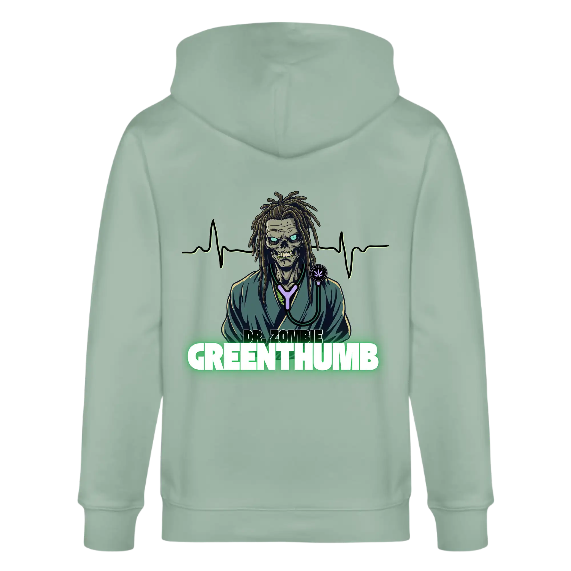 DR. ZOMBIE Unisex Bio-Kapuzenjacke