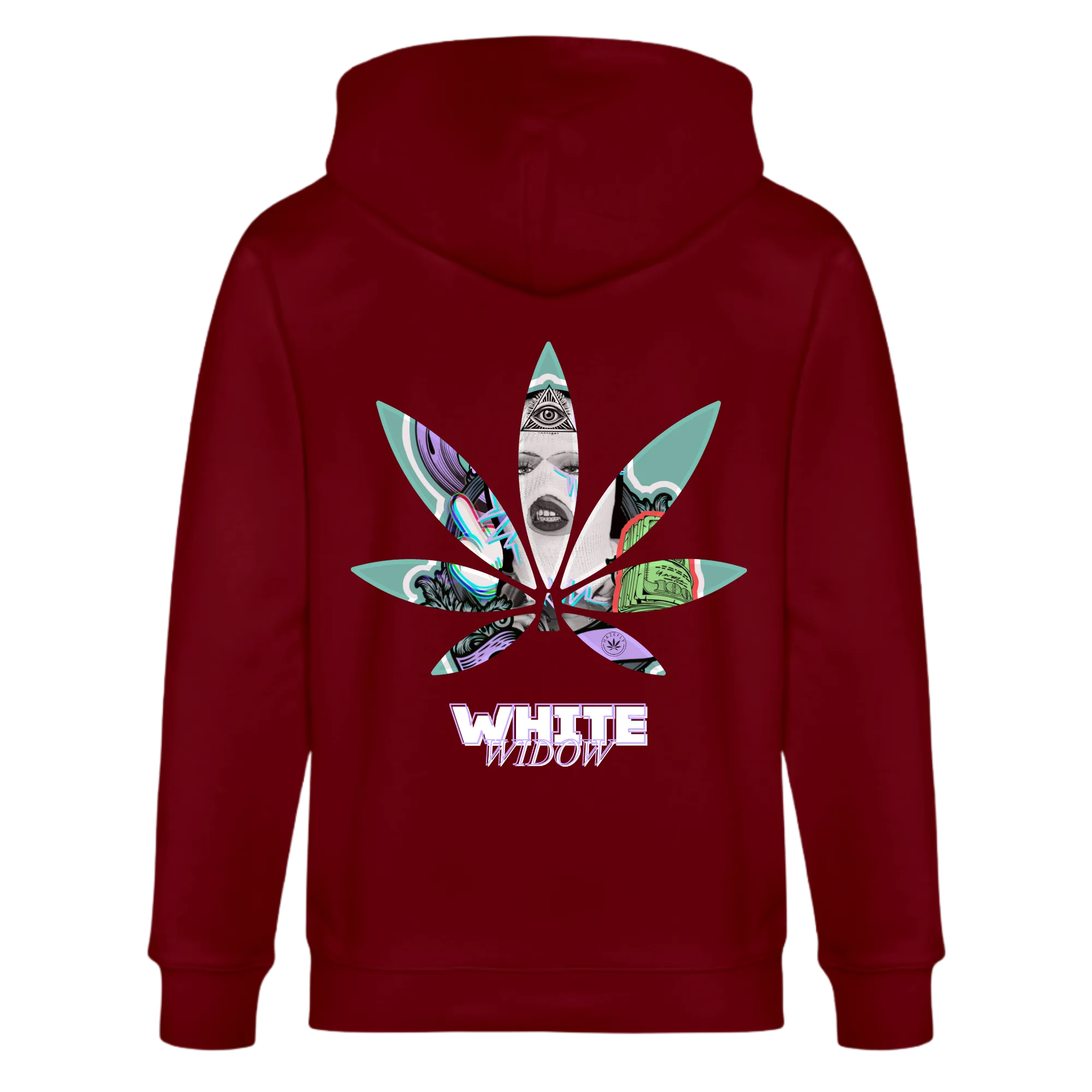 WHITE WIDOW Unisex Bio-Kapuzenjacke