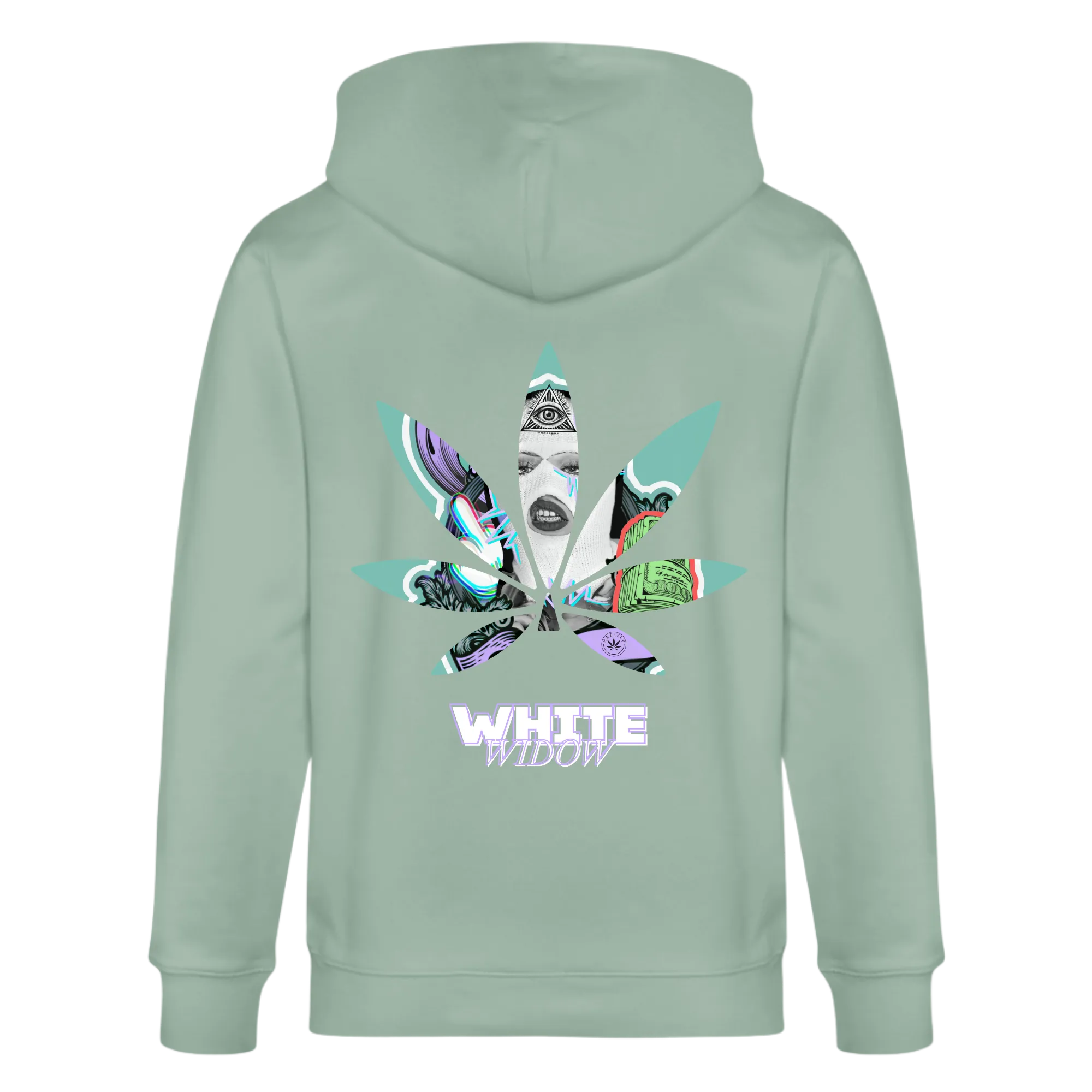 WHITE WIDOW Unisex Bio-Kapuzenjacke
