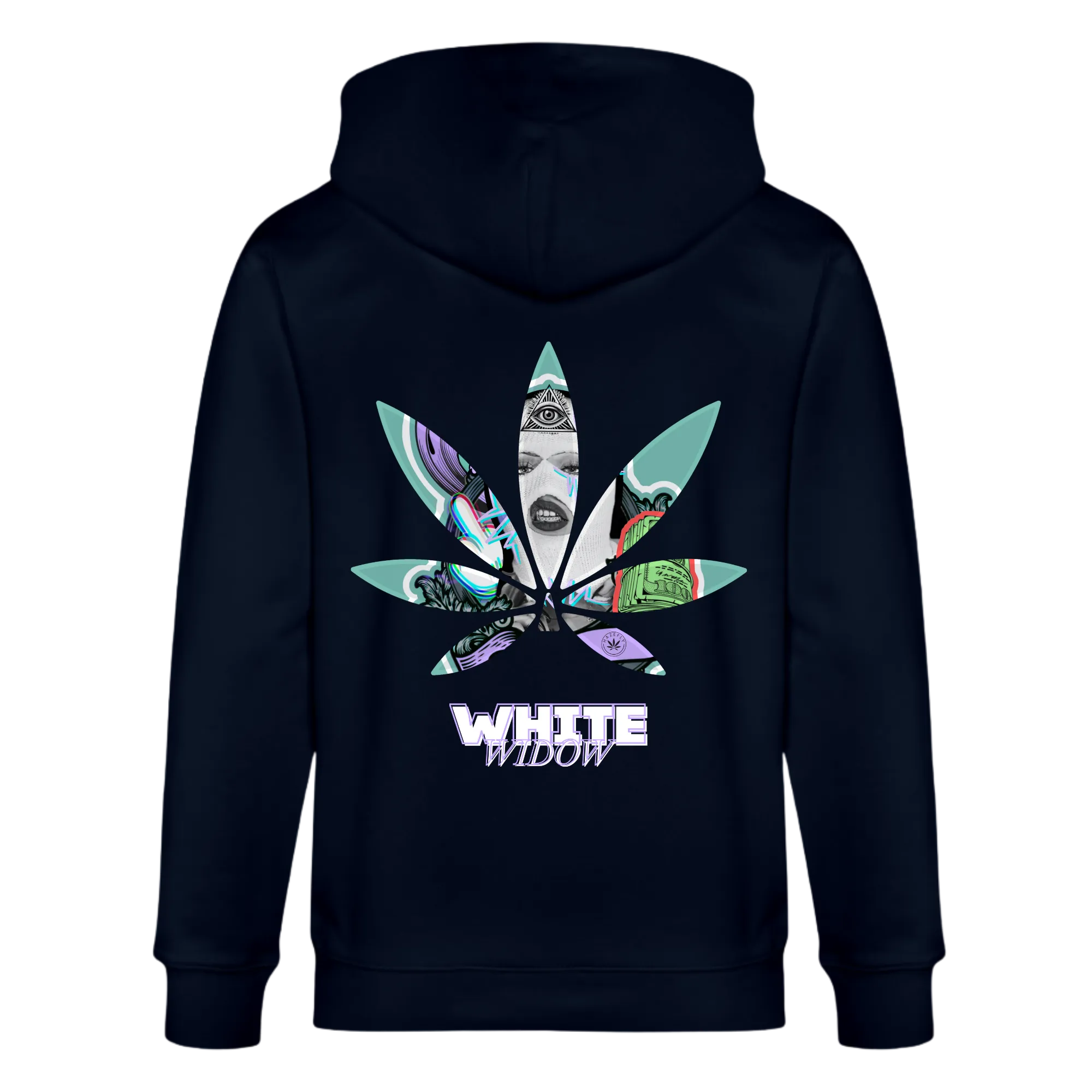 WHITE WIDOW Unisex Bio-Kapuzenjacke