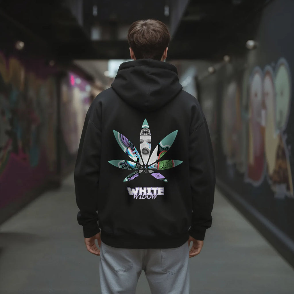 WHITE WIDOW Unisex Bio-Kapuzenjacke