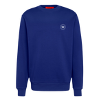 HAZEFLY LOGO WHITE Organic Relaxed Crew Neck