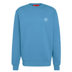 HAZEFLY LOGO WHITE Organic Relaxed Crew Neck