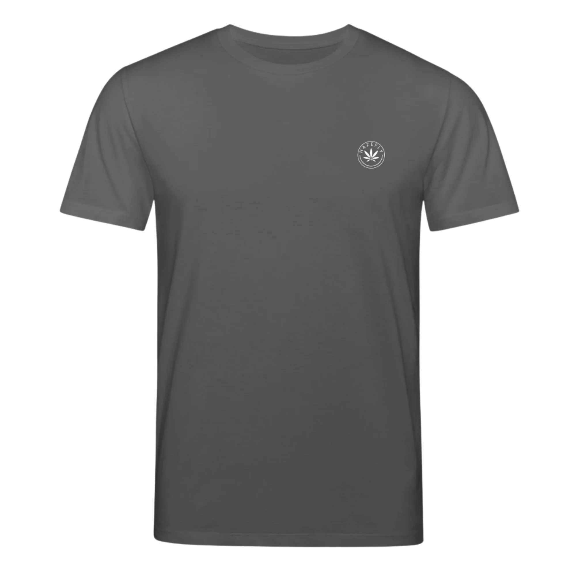 HAZEFLY LOGO WHITE Unisex Bio-T-Shirt