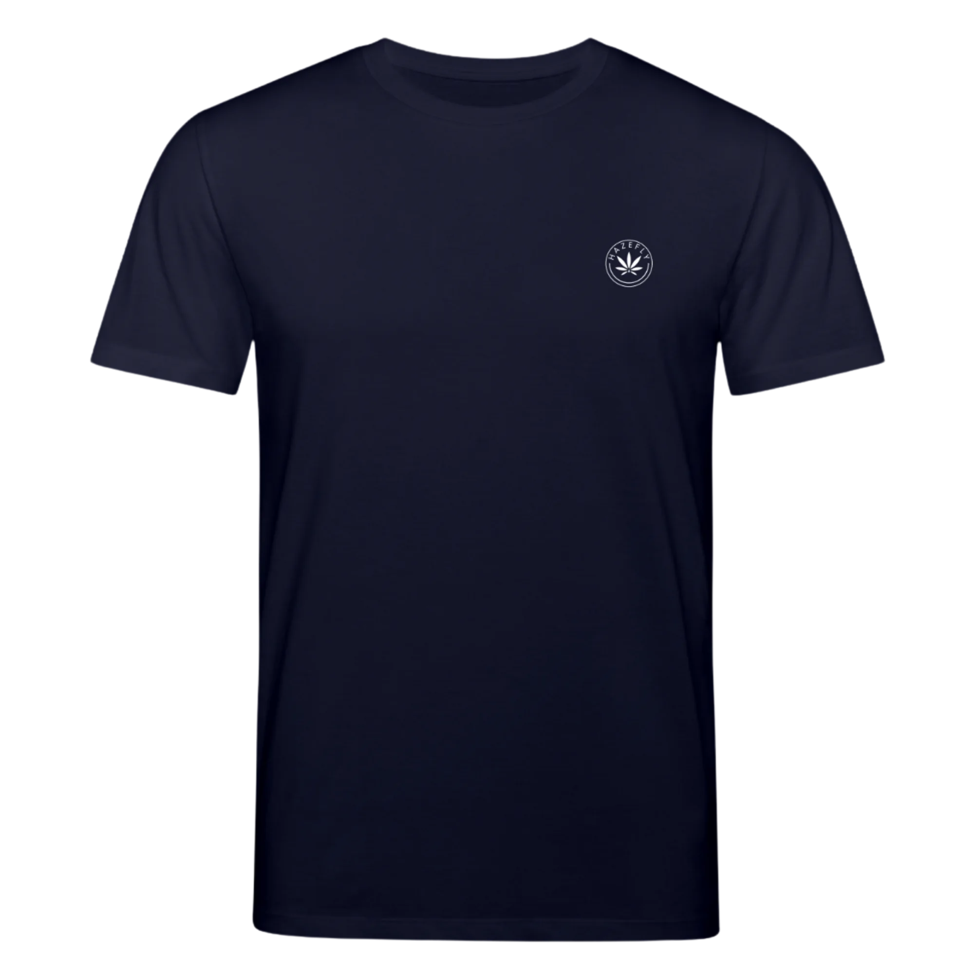 HAZEFLY LOGO WHITE Unisex Bio-T-Shirt