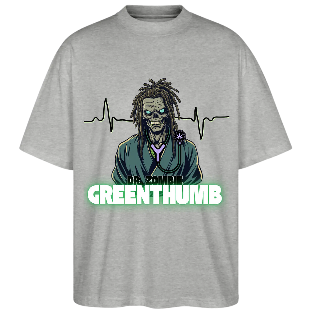 DR. ZOMBIE Oversized Unisex Bio T-Shirt