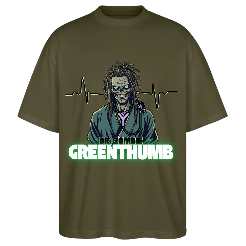 DR. ZOMBIE Oversized Unisex Bio T-Shirt