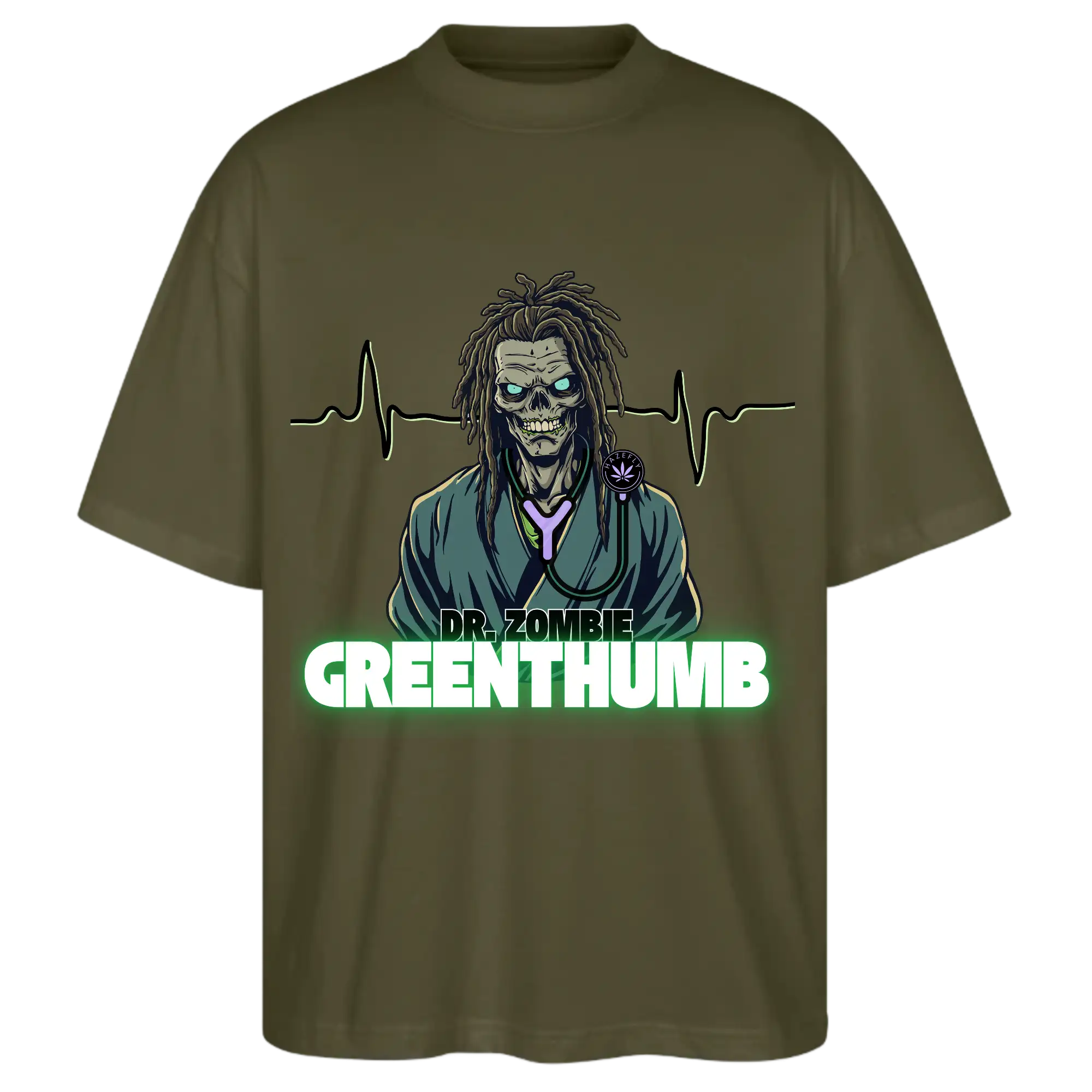 DR. ZOMBIE Oversized Unisex Bio T-Shirt