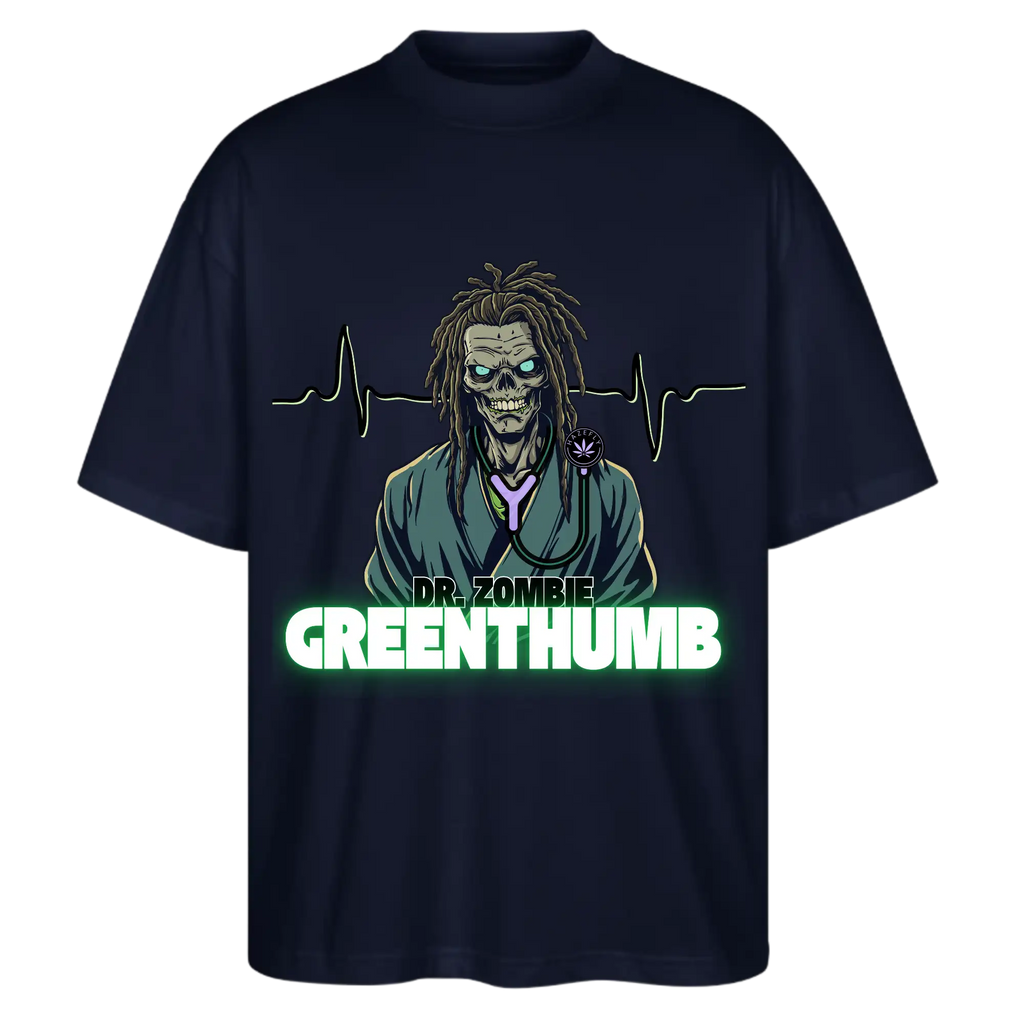 DR. ZOMBIE Oversized Unisex Bio T-Shirt