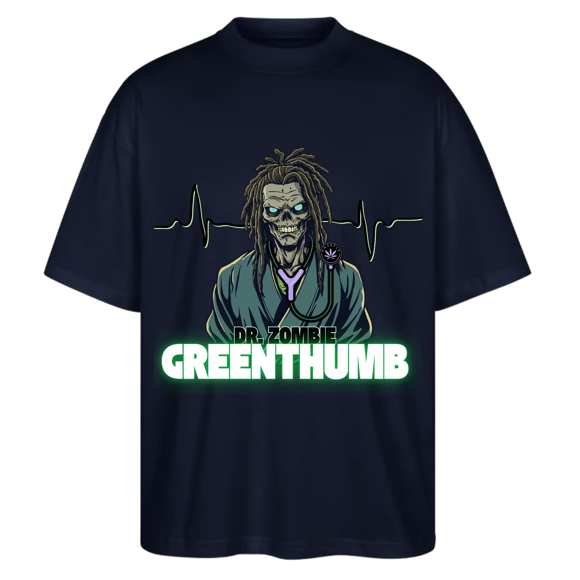 DR. ZOMBIE Oversized Unisex Bio T-Shirt