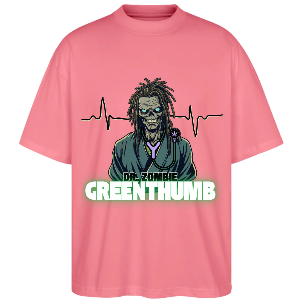 DR. ZOMBIE Oversized Unisex Bio T-Shirt