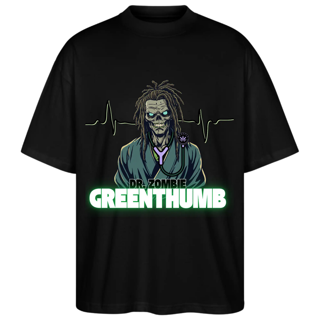DR. ZOMBIE Oversized Unisex Bio T-Shirt
