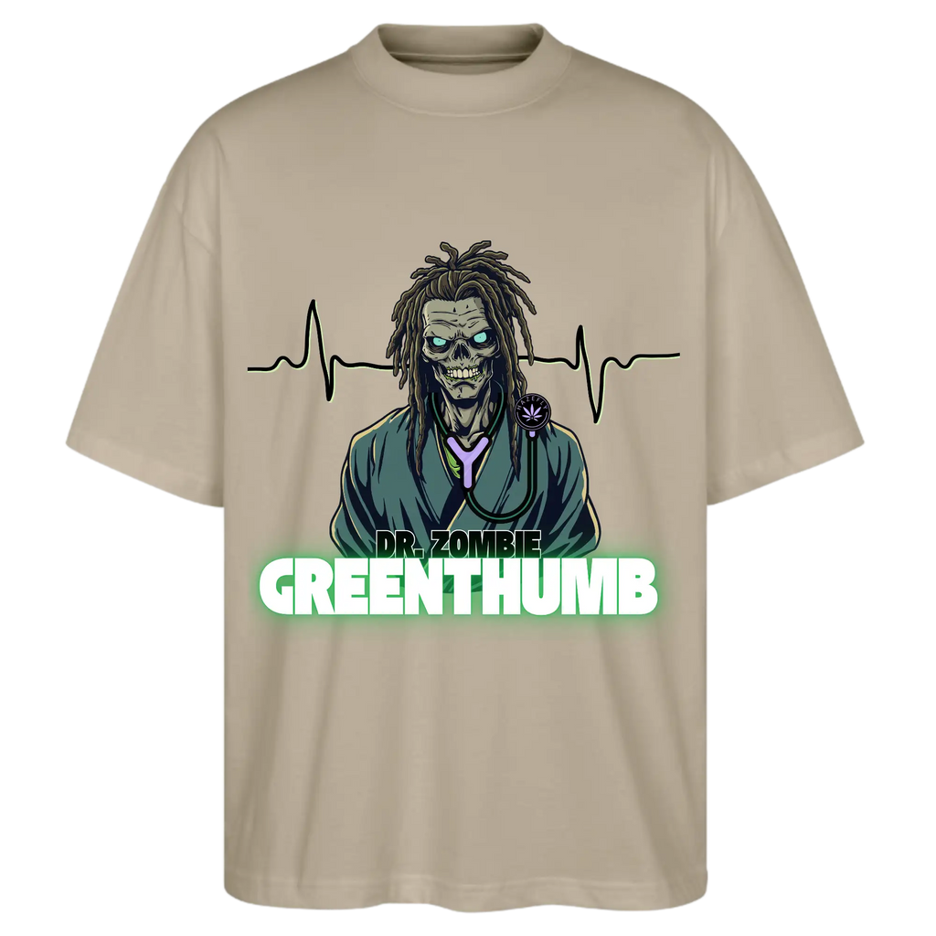 DR. ZOMBIE Oversized Unisex Bio T-Shirt