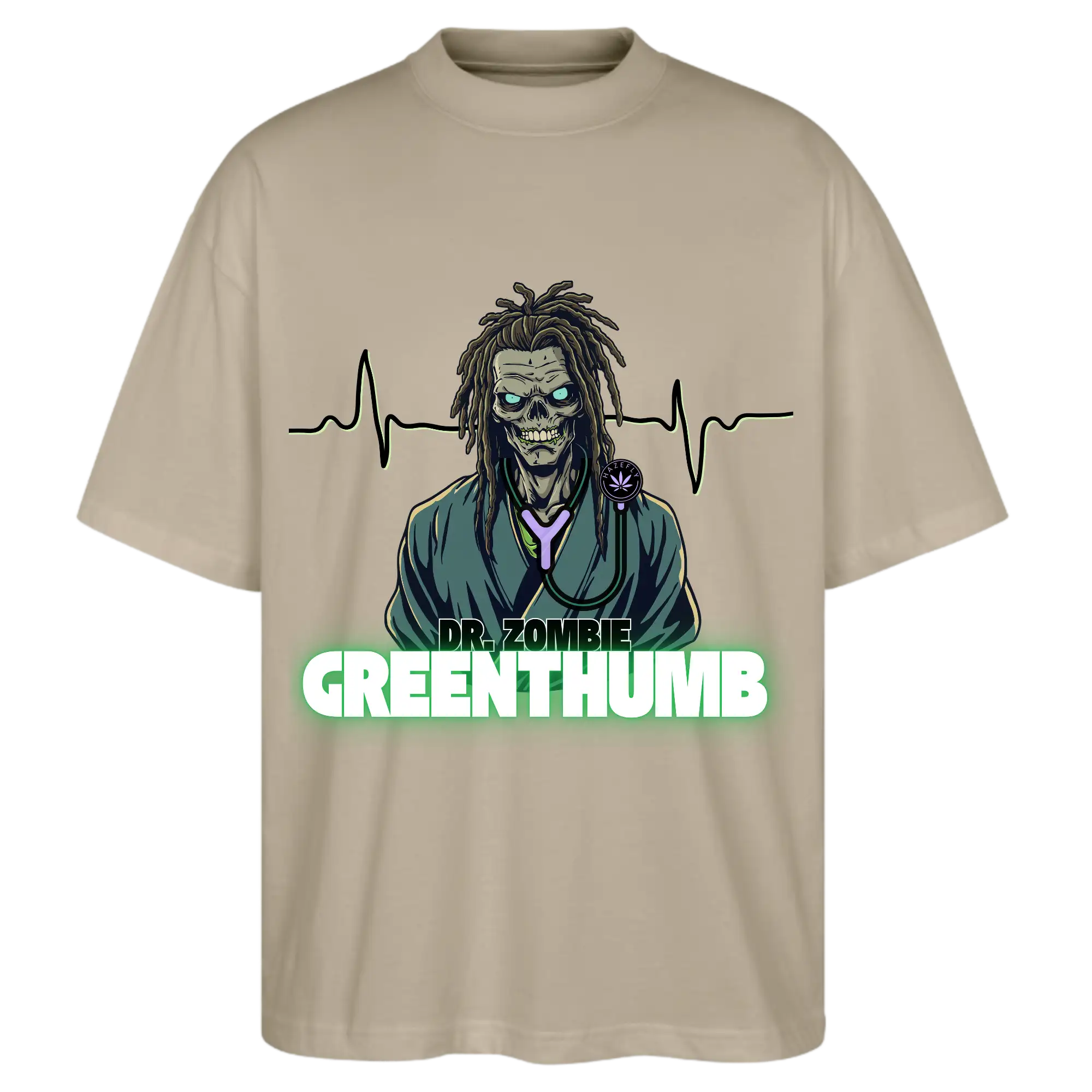 DR. ZOMBIE Oversized Unisex Bio T-Shirt