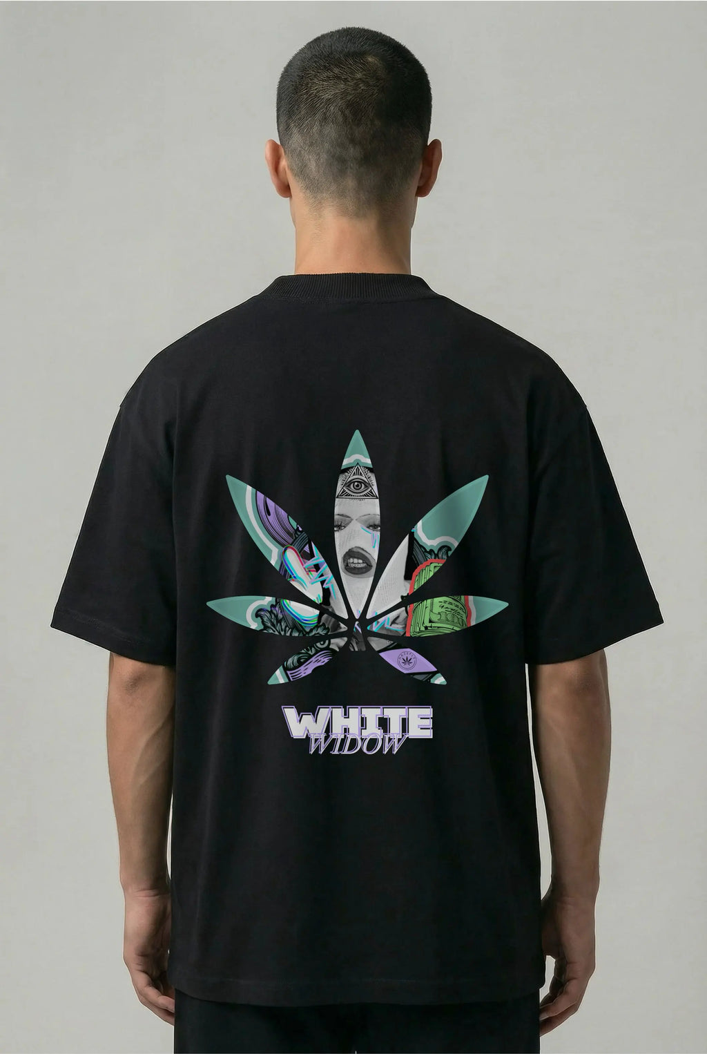 WHITE WIDOW Oversized Unisex Bio T-Shirt