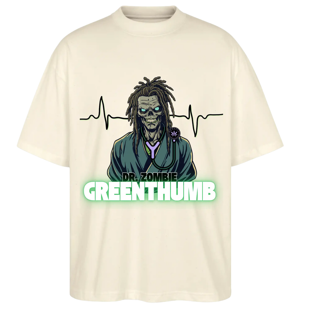 DR. ZOMBIE Oversized Unisex Bio T-Shirt