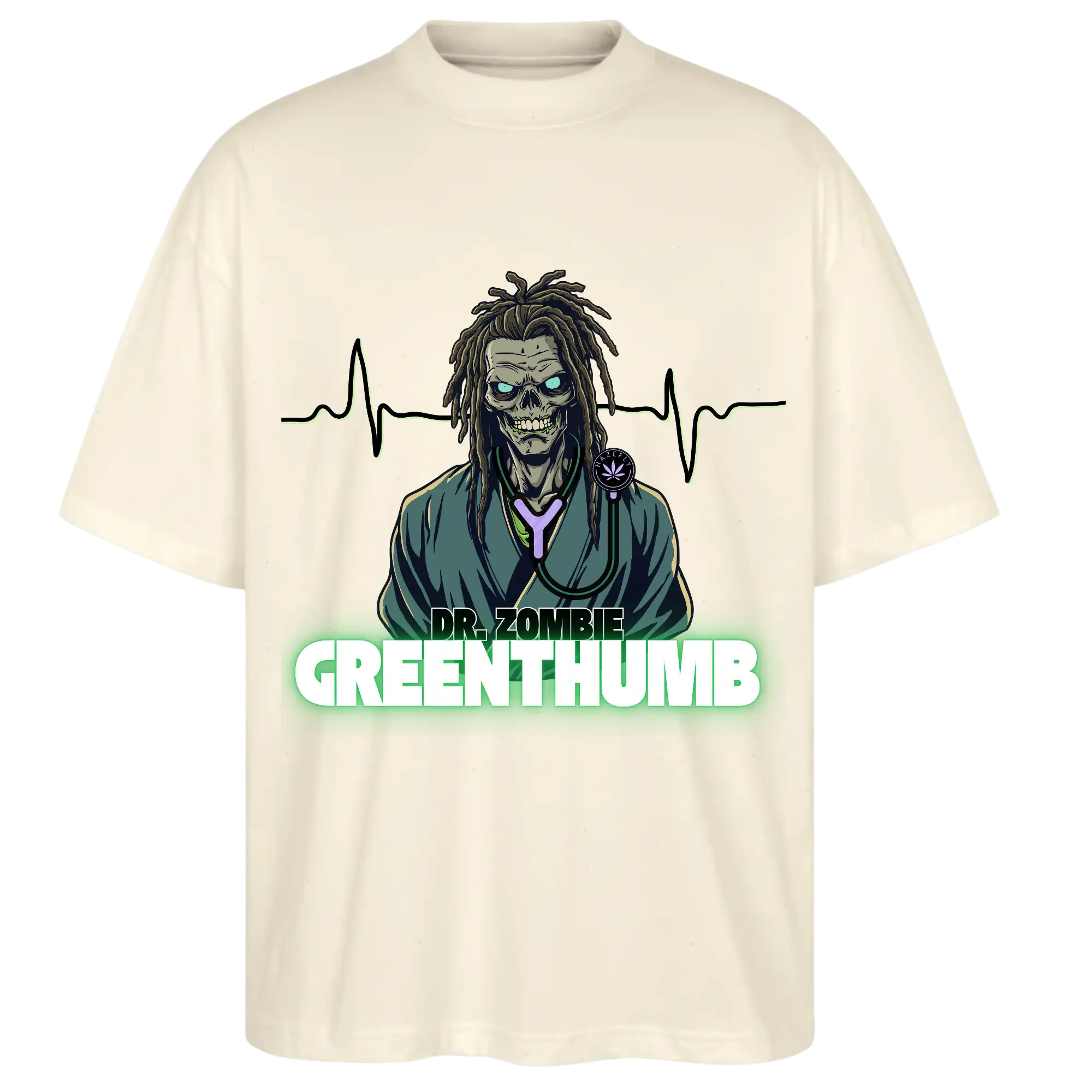 DR. ZOMBIE Oversized Unisex Bio T-Shirt
