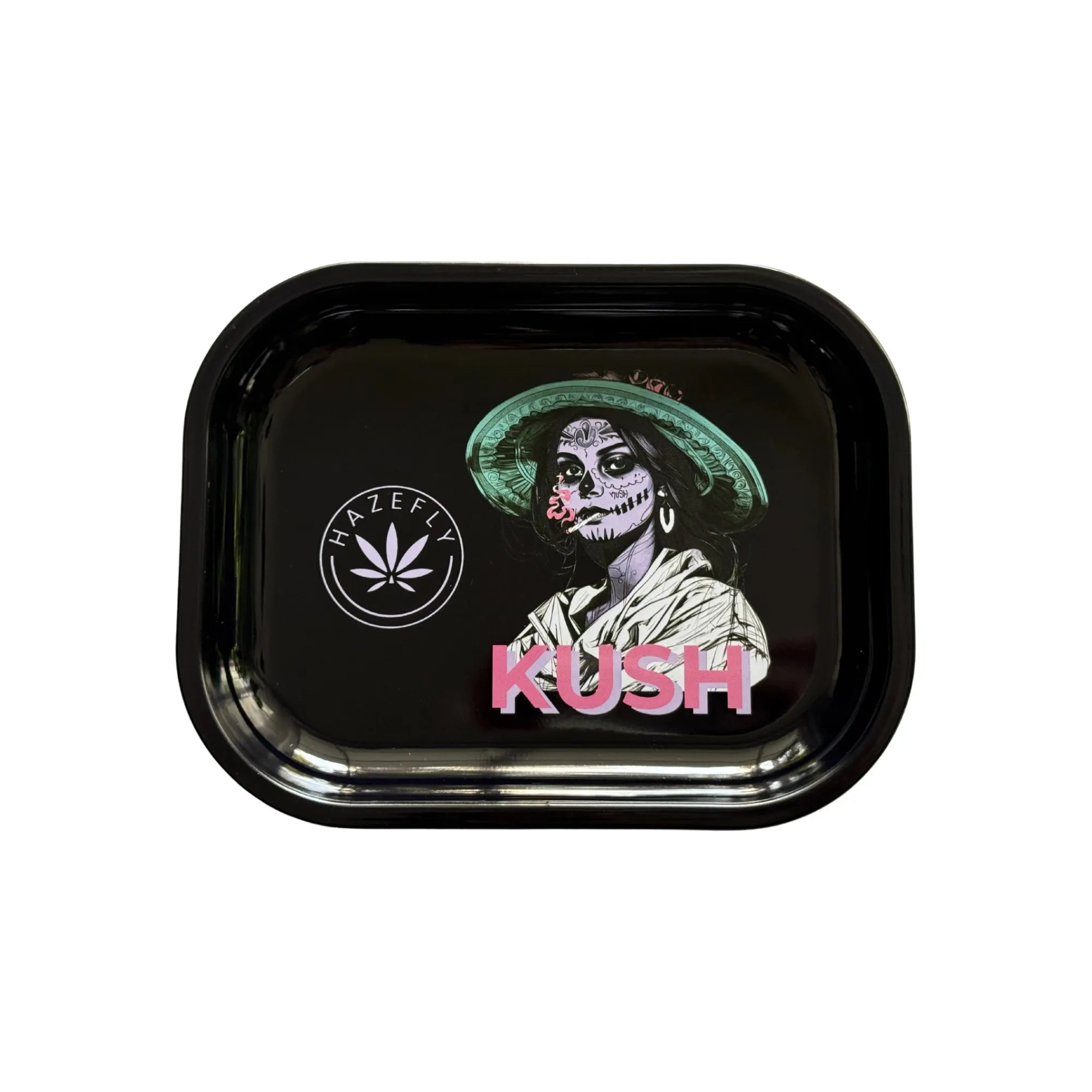 HAZEFLY Tray – La Catrina Metall-Tablett Limited Edition