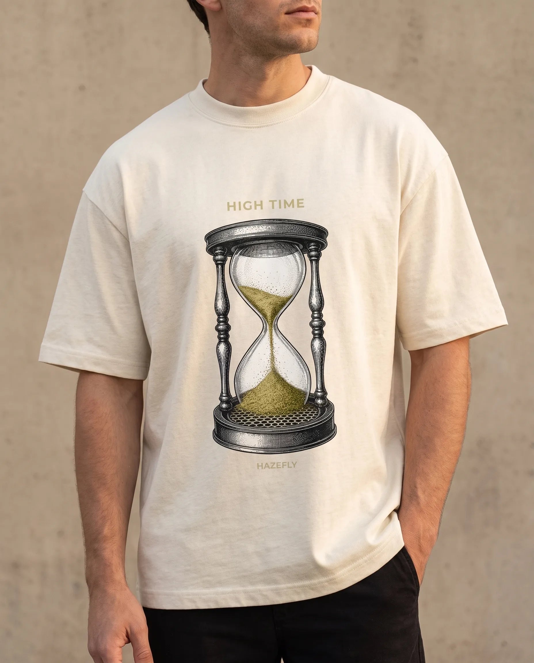 HIGH TIME Unisex Oversized Bio-T-Shirt