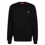 HAZEFLY LOGO MAUVE Organic Relaxed Crew Neck