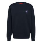 HAZEFLY LOGO MAUVE Organic Relaxed Crew Neck