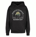 SCHON GUT Oversized Unisex Bio-Hoodie