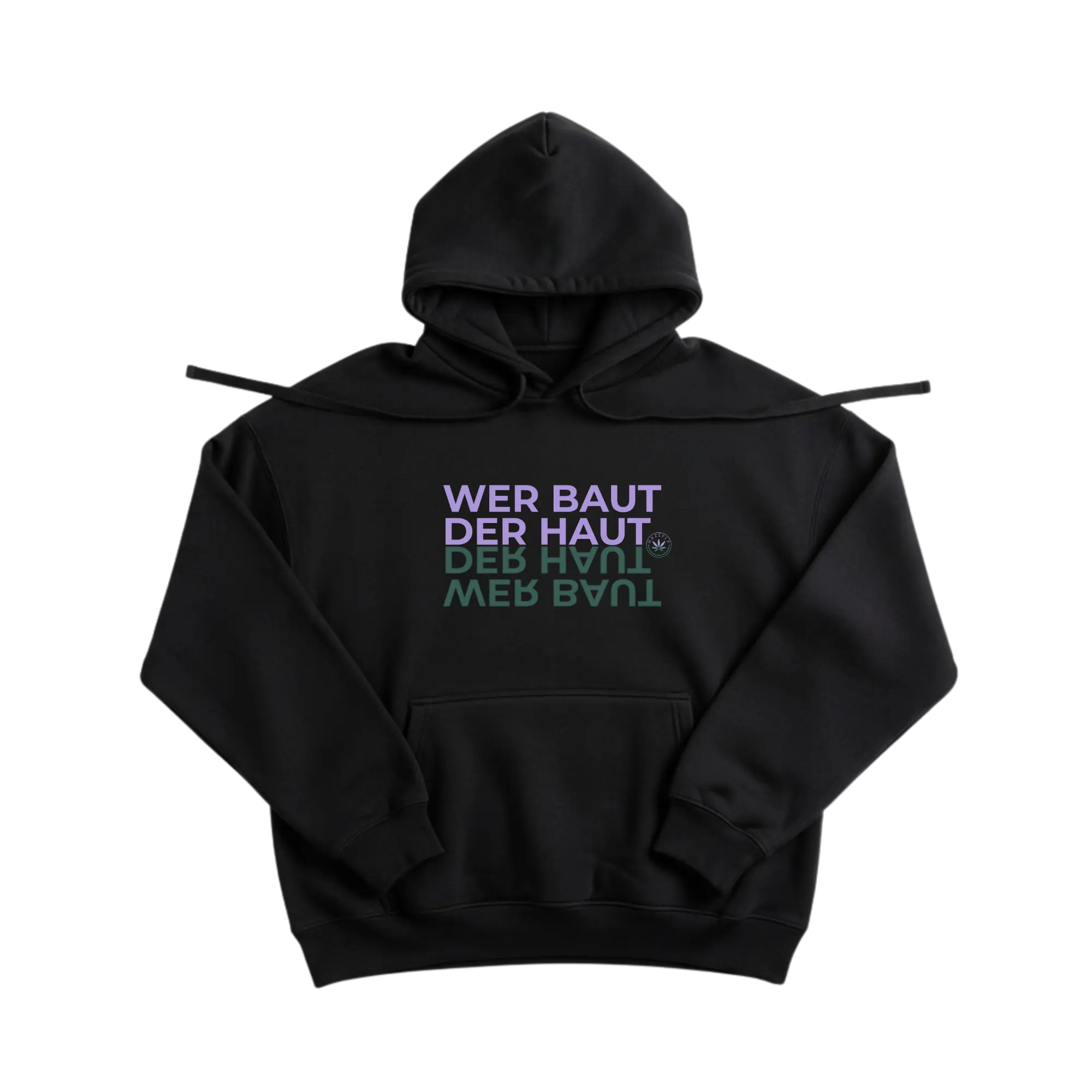WER BAUT Oversized Unisex Bio-Hoodie